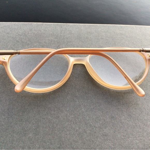 Logo Paris Eyeglasses UZ 940 Polyamide Nylon Crystal Frames with Gold Insert - Picture 4 of 10